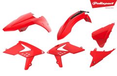 Polisport Plastic Body Kit Red