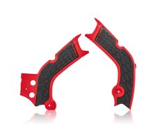 Acerbis X-grip Frame Guards Red/black