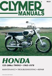 Clymer Repair Manual Honda 125-200cc Twin