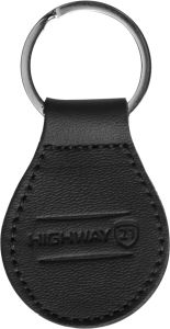 Highway 21 Key Chain Black