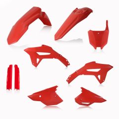 Acerbis Plastic Kit- Full Honda Red