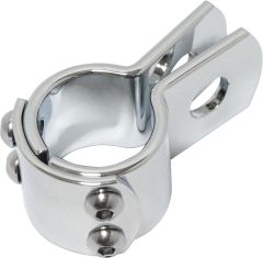 Harddrive Three Piece Frame Clamp  1-1/4 Chrome