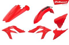 Polisport Plastic Body Kit Red