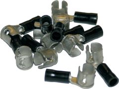 Namz Custom Cycle Products 1/4" Cap Type Crimp Term 10pk 22-16 Gauge Hd 9905 10-pk