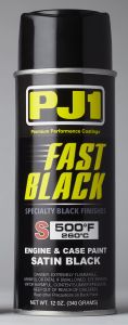 Pj1 Fast Black Engine Paint Satin Black