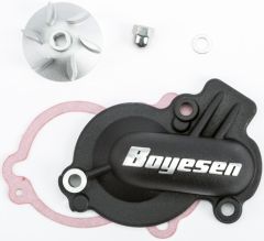 Boyesen Waterpump Cover & Impeller Kit Black