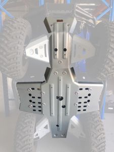 Rival Powersports Usa Central Skid Plate Alloy