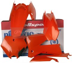 Polisport Plastic Body Kit Orange  Orange