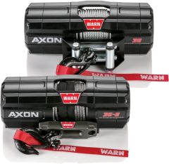 Warn Axon 35-s Winch With Synthetic Rope 3500 Lb.