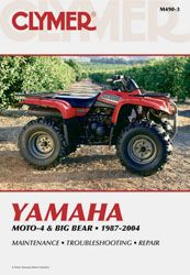 Clymer Repair Manual Yamaha Atv Yfm350