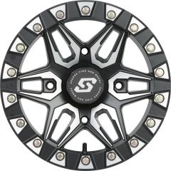 Sedona Split 6 Bdlk Wheel 14x10 4/137 5+5 (0mm) Blk/machined