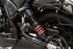 Burly Brand Slash Cut Chain Guard Black