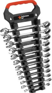 Performance Tool 12 Pc Met Ratchet Wrench Set