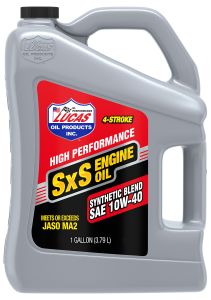 Lucas Sxs Semi Synthetic Engine Oil 10w40 1 Gal