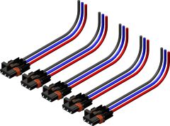 Kfi 3-pin Harness 5/pk Polaris