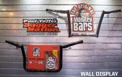 Baggernation Monkey Bar Display No Bars Included