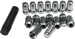 Awc 12mmx1.50 Lock Style Lug Nuts W/key 16/pk