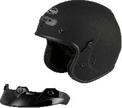 Gmax Gm-32 Open-face Helmet Matte Black Xs