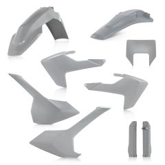 Acerbis Full Plastic Kit Husqvarna Grey