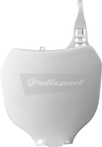 Polisport Number Plate White