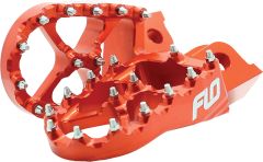 Flo Motorsports Pro Series Foot Pegs Orange Ktm/husqvarna