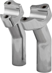 Harddrive Forged Handlebar Riser Chrome Pullback 4.5"