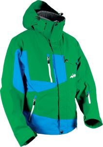 Hmk Peak 2 Jacket Green/blue Lg Large Green/Blue