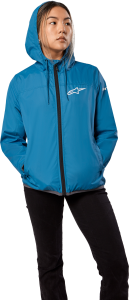 Alpinestars Womens Treq Windbreaker Blue Lg