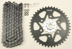 Vortex Sprocket/chain Kit Stl/stl 14/42t Sil Sx3 520-108l Blk