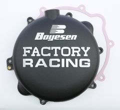 Boyesen Factory Racing Clutch Cover Black