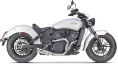 Tbr 2in1 Indian Exhaust Stainless