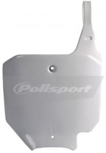 Polisport Number Plate White