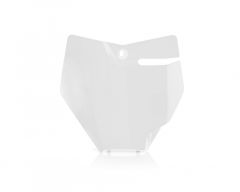 Acerbis Front Number Plate White