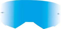 Fly Racing Youth Single Lens W/ Post Sky Blue Mirror/smoke