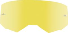 Fly Racing Single Lens W/post Adult Gold Mirror/smoke