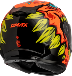 Gmax Youth Gm-49y Drax Snow Helmet Orange Yl