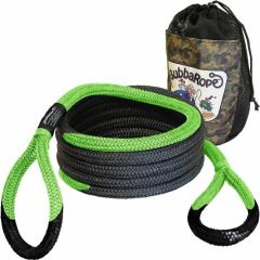 Bubba Ropes 5/8" X20' Sidewinder Utv Recovery Rope Green Eyes  Green