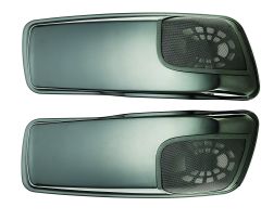 Harddrive Saddlebag Speaker Lids Fits 14-up