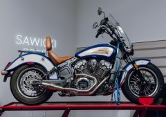 Sawicki Indian Scout Shorty Cannon Brushed Ss