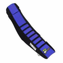 D-cor Seat Cover Black/blue Ribs