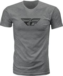 Fly Racing Fly F-wing Tee Dark Grey Heather Xl