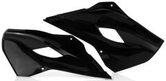 Acerbis Radiator Shrouds Black