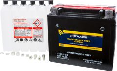 Fire Power Maintenance Free Battery With Acid