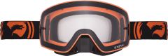 Dragon Nfxs Goggle Black Orange Split W/clear Lens Medium Black/Orange