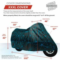 Dowco Guardian Weatherall Plus Motorcycle Cover