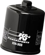 K&n Spin-on Oil Filter  Black