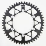 Fly Racing Rear Sprocket Aluminum 50t-520 Blk Suzuki  Black