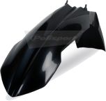 Polisport Front Fender Black  Black