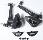 Puig Frame Sliders Pro Black  Alpine White