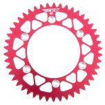 Fly Racing Rear Sprocket Aluminum 46t-520 Red Honda  Red